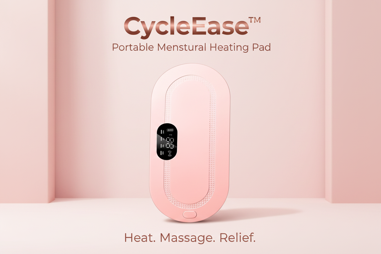 CycleEase™ Portable Menstrual Heating Pad