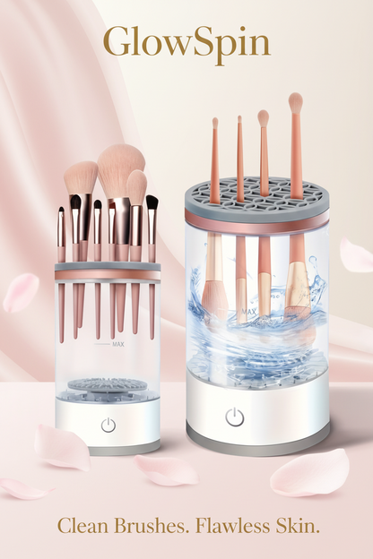 GlowSpin –Electric Makeup Brush Cleaner & Dryer