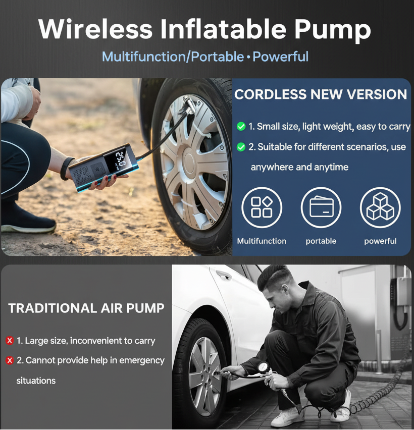 Wireless Inflatable Pump Ad
